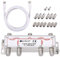 Neoteck 6 Way Satellite TV Aerial Splitter Kit - F Connector Male to Female with 1.5m Coax Cable
