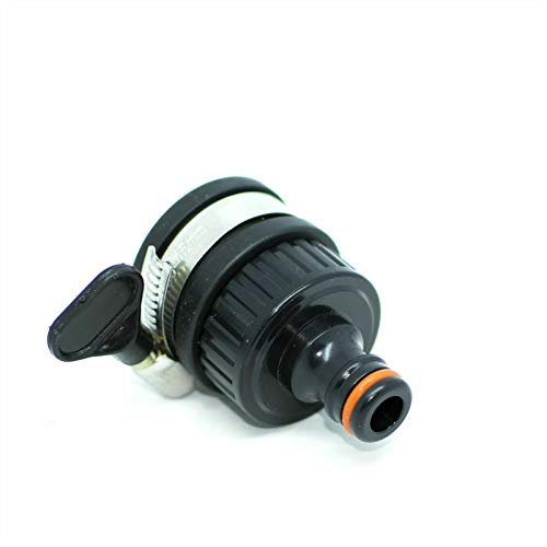 SolaDirect 18-22 mm Universal Tap Connector Adapter Mixer Kitchen Garden Hose Fitting Clamp