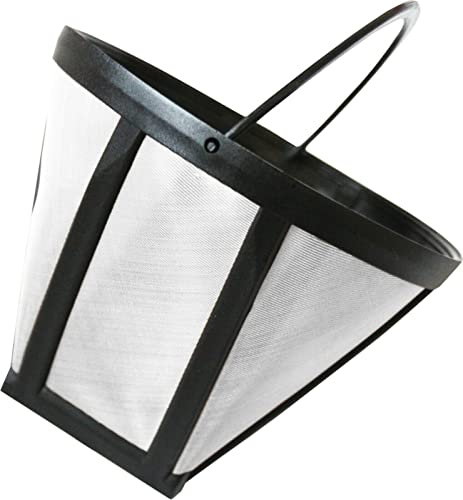 Goldton Kaffee-Dauerfilter Größe 2 für bis zu 6 Tassen Mehrfachfilter abwaschbar Micro-Nylonfilter