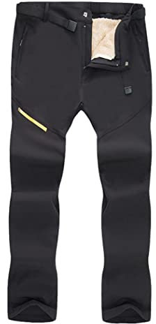 Herren Skijacke Hose Set, Winter Warm Winddicht Wasserdicht Skijacke Outdoor Sports Schnee Ski Anzug