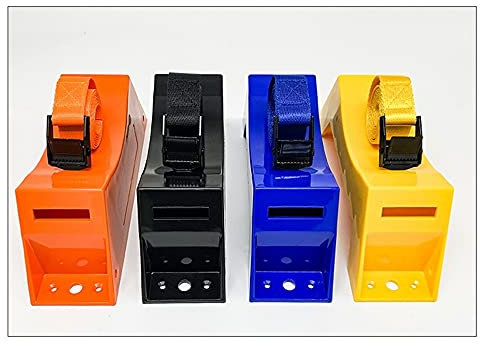 Guangcheng Bouteille de réservoir d'essence Support Mural, Porte-Bouteilles de cuve de Propane pour Bateau, VR, remorques (Color : Blue)