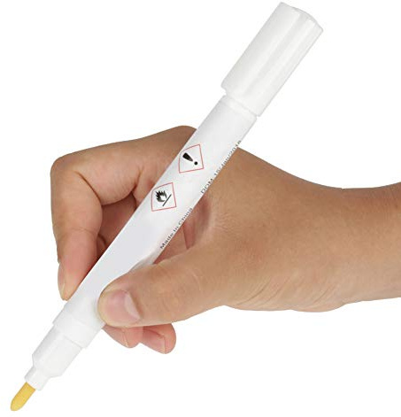 CW8100 Lötflussmittelstift, 13cm (5In) Low-Solids No-Clean Löt-Kolophonium-Flussmittelstift, Für Solarzellen-Schweiß-Reparatur-Elektronik-Laschendraht-Nacharbeit
