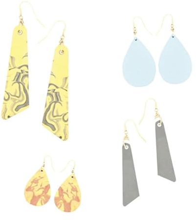 Jesmonite Moule Silicone 15cm Boucles d'oreilles