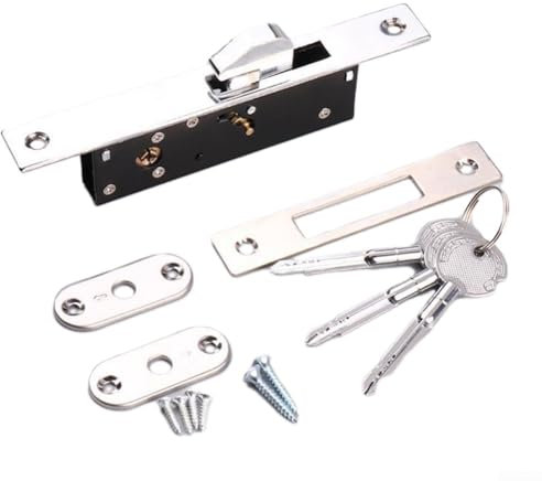 Serrure de porte coulissante étroite, parfaite pour les applications de matériel de meubles, design antivol (HY-302B)