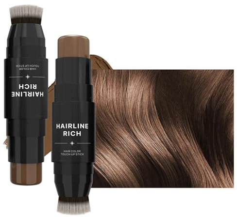 Bâton De Couverture Des Racines, 7.5g Bâton De Stylo De Remplissage Des Cheveux, Stylo De Retouche De Root De Cheveux, Racines Des Cheveux Hairlines Étanches D'ombrage Styl De Bâton