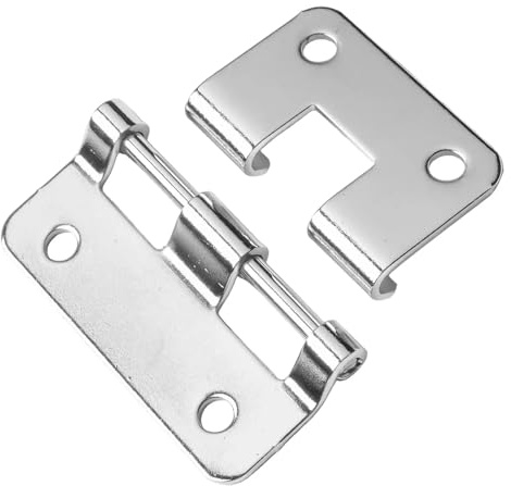 Charnières d'armoires superposées Charnières de po 1 charnière amovible for boîtiers d'instruments, boîtier de vol en acier chromé, accessoires de quincaillerie for boîtier de vol