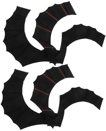 DECOMELODY 3 Paare Schwimmflossen schwimmende Handpaddel Schwimmausrüstung Schwimmpaddel für Hand Schwimmhandschuhe Händeflossen zum Schwimmen schwimmpaddel aus silikon Kieselgel Schwarz