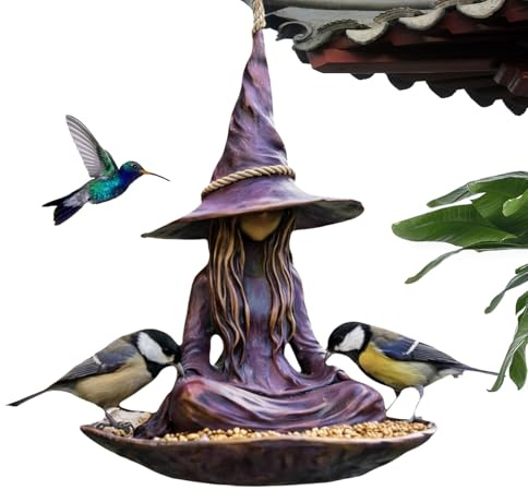 Mangiatoia per Uccelli da Giardino,Osservazione avifauna tutto l'anno - Stazione di Alimentazione per Uccelli da Esterno | per Fringuelli Pettirossi Passeri Parrocchetti