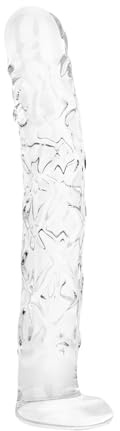 Gildo - No. 34 Gode en Verre Texturé - 19 cm
