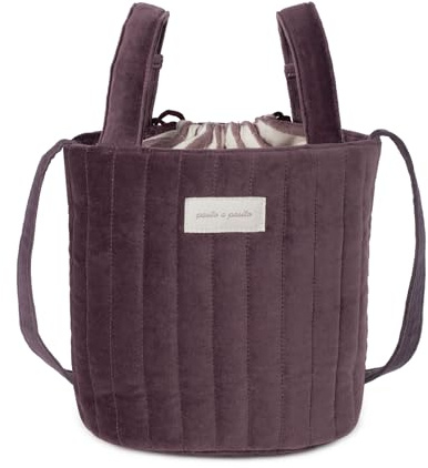 Bolso Bucket Cherry de Pasito a Pasito - Burgundy Red (Granate)