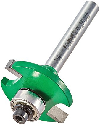Trend CraftPro Slotting Router Cutter, 4.7mm Cut Depth, 1/4 Inch Shank | Ideal For Cutting Clean Grooves With A 4.7mm Cutting Depth And 9.5mm Groove Depth, C144X1/4TC