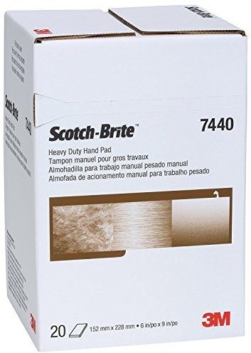 Scotch-Brite Heavy Duty Hand Pad 7440, 152 mm x 228 mm, CRS