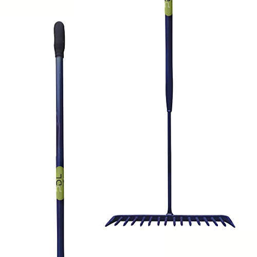 PDL – Pegdev - Carters Tarmac Rake Tubular All Steel - Heavy Duty 16T, 1800mm, Ideal for Building, Gardening, Sand, Gravel.