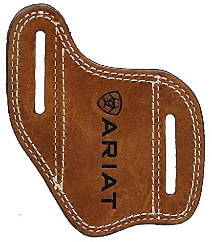 Ariat Messerscheide aus Leder, Schwarz, Modern