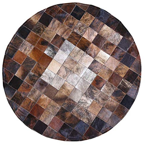 Vip Leather NEU KUHFELL Patchwork Teppich Cod 38880HRA (200 cm)