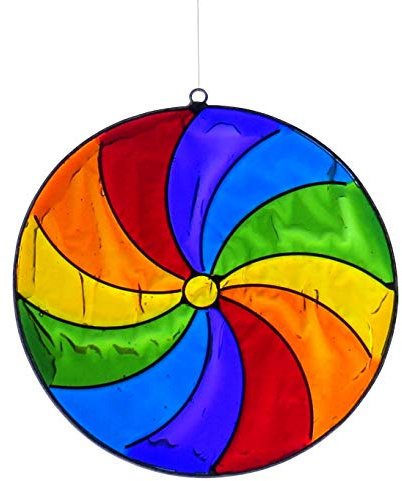Purity Style Sonnenfänger, spiralförmig, Regenbogenfarben