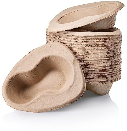 25 x Easy Care Solution | Disposable Bed Pan | 2000ml | 1 Pack of 25