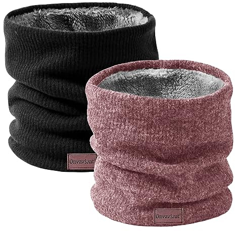 Onvavient Sjal herr vinter, vinter halsslang skidåkning, tubhalsduk halsduk halsvärmare ansiktshalsduk fleece loop halsduk män kvinnor, varm tjock tubhalsduk halsvärmare sport motorcykel cykel