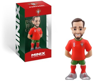 MINIX - Football Stars #214 - Portugal - Bruno Fernandes - Collectible Figure 12 cm