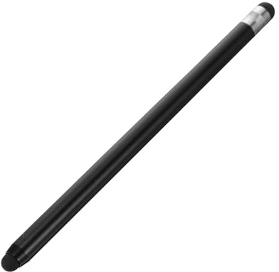 KONTONTY Universalstift für Smartphone und Tablette Präzise Positionierung Leichtes Schreiben und Zeichnen dem Touchscreen Aluminiumlegierung Schwarz