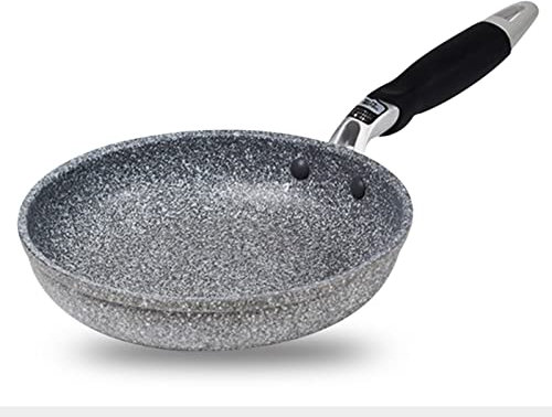 Stekpanna, non-stick panna, specialpanna för induktionskokare, stekpanna, fiskpanna, äggpanna, matlagningspanna,