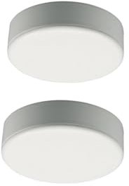 Deckenrosette 2'er Set von BLUE BUTTON GOODS - weiß- 2-teilig/ca. 70mm Durchmesser / 25mm Höhe/seitliche Auslässe zum Ausstechen