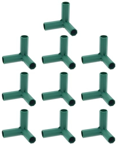 Conectores de marco de PVC de 16 mm, accesorios de codo resistentes, accesorios de tubería de PVC de de muebles, conectores de esquina de cobertizo de invernadero, conectores de marco de tienda