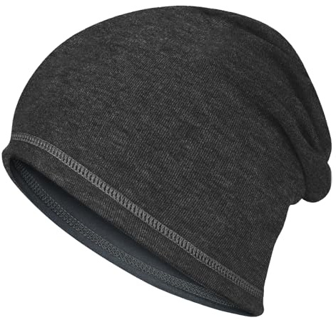 Foatcox Cappello Uomo Invernale Leggero per Donna, Berretto da Running Traspirante e Morbido, Berretto Caldo per Corsa, Sci, Ciclismo, Snowboard e Altri Sport all'Aria Aperta