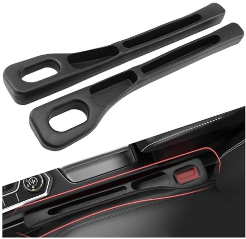 Funngy Organizador Universal para Asiento,2 PCS Organizador y Relleno para Huecos de Asiento de Coche Accesorios Coche Interior para Guardar Móvil Llaves Objetos Multifunción para Ahorrar Espacio