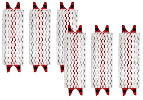 CIENUWPD Serpillère en Microfibre réutilisable, essoreuse à Plat, Remplacement, séchage Rapide, Lavable en Machine pour Vileda UltraMax(6PCS)