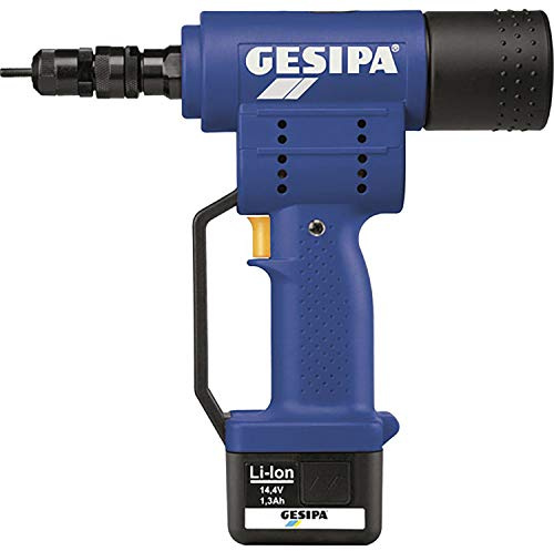Gesipa Fire Bird (mit LI-ION Akku 2,0 AH /Ladegerät im Koffer, geringes Gewicht, optimierter Drehmoment, Nietgerät) 7260032