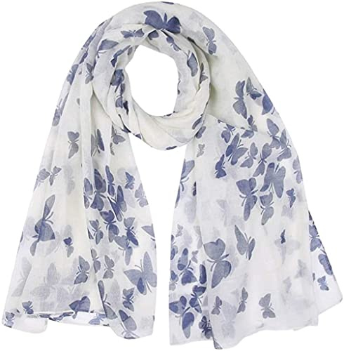 TBSCWYF Fular De Mujer Bordado Con Flores Bufanda De Seda Diseño Retro Elegante Pañuelo cuello Estola Pañuelo de Seda Mujer Elegante Bufanda Moda Chals Señoras Elegante Estolas Fular
