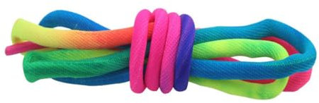 VALICLUD 1 Paar Regenbogenschnürsenkel Geführte Schnürsenkel Flache Sportliche Farbige Wohnung Spaß Schleife Schlittschuhe Männer Und Frauen Polyester