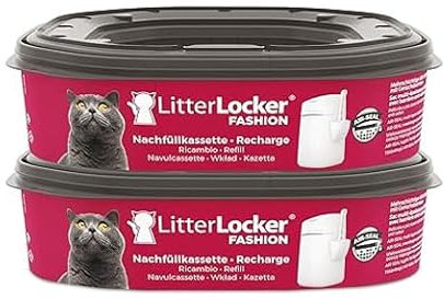 LitterLocker Fashion Nachfüllkassetten, 2 Stück