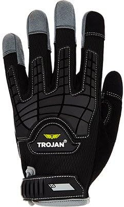 TROJAN Shell Reinforced Work Gloves Size 10