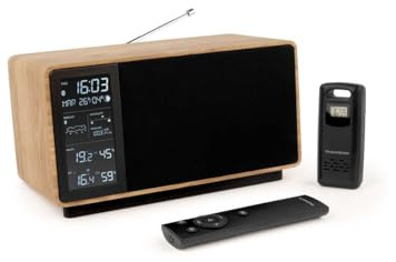 Thomson WS202TBK sw Radio/BT-Speaker mit Wetterstation,UKW,Bluetooth 5.3,50W 1 (TH390377)