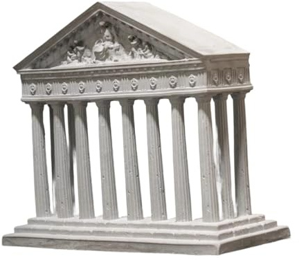 Gralara Aquarium Fish Tank Decoration Roman Column Rock Statue Simulation Miniature Figurines Replacement Crafts Fish Tank Ornaments