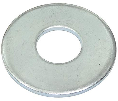 AERZETIX - C44425 - Satz von 20 Flache unterlegscheiben breiten - beilagscheiben - M16x44 mm - dicke 3 mm - DIN9021 - aus verzinktem stahl - farbe silber - montage bolzen schraube mutter befestigung