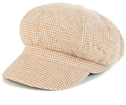 MAOZIm achteckige Mütze mittleres Alter und ältere Damen Frühling Herbst Winter Mütze Oma Casual Mutter Baskenmütze
