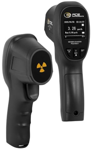 PCE Instruments PCE-RAM 7 Geigerzähler Strahlung: Gamma, Röntgen, Beta akustischer Warnton