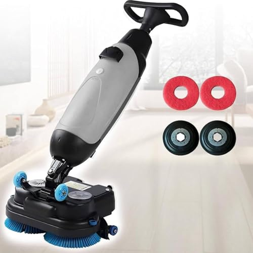Electric Floor Polisher and Scrubber with 360 RPM Speed for Efficient Cleaning in Home, Office, and Small Commercial Spaces