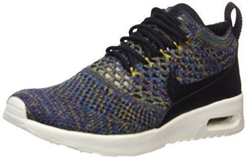 Nike Damen Air Max Thea Ultra Flyknit Sneaker, Schwarz (Black/black-ivory-night Purple), 38 EU (4.5 UK)