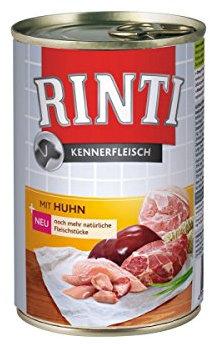 24er Pack Rinti Pur Kennerfleisch Huhn 400g
