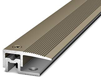 PS 400 Abschlussprofil PEP 90cm havanna/edelstahloptik matt neue Bezeichnung