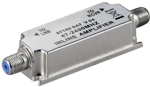 5 Stück Wentronic SAT-Antennenverstärker 47-2400MHz/20dB