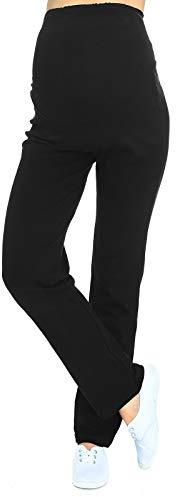 MijaCulture Maternity Comodi Pantaloni da Yoga Casual Homewear 3010 (M, Nero)
