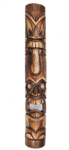 Interlifestyle Wandmaske 100cm Tiki Dekoration Holzmaske Motivmaske Tiki