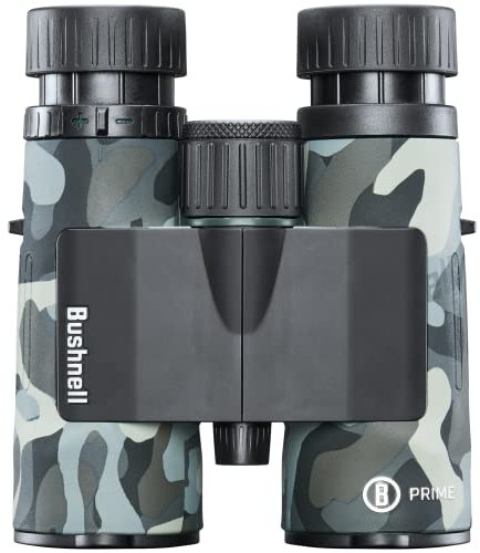 Bushnell Prime Binocular 10x42 Blackout Camo Waterproof Hunting Binocular