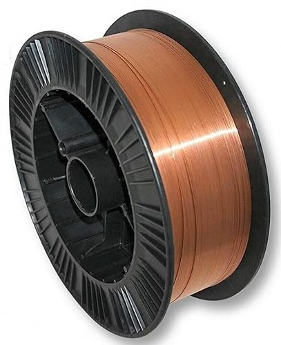 Alambre de soldadura SG2 de 5 kg, gas protector CO2 MIG/MAG G3Si – 0,6/0,8/1,0 mm (1,0 mm)