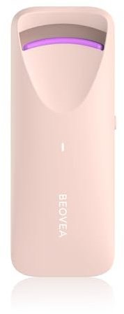 Heated Eyelash Curler - Electric Eyelash Curler with Heat Sensitive Silicone Pad, Type-C Rechargeable Mini Lash Curler, 8s Fast Heating 24hrs Long Lasting Lash Lift to Style Natural Eyelashes